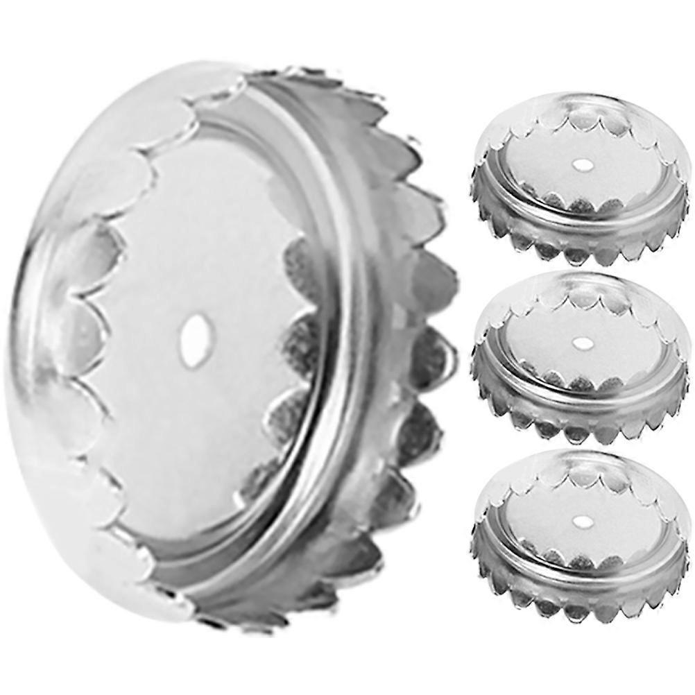 4er-set Magnetische Seifenhalterkappen, Duschseifenhalterkappen, Badezimmeraccessoires-2.10x2.10x0.50cm-silver