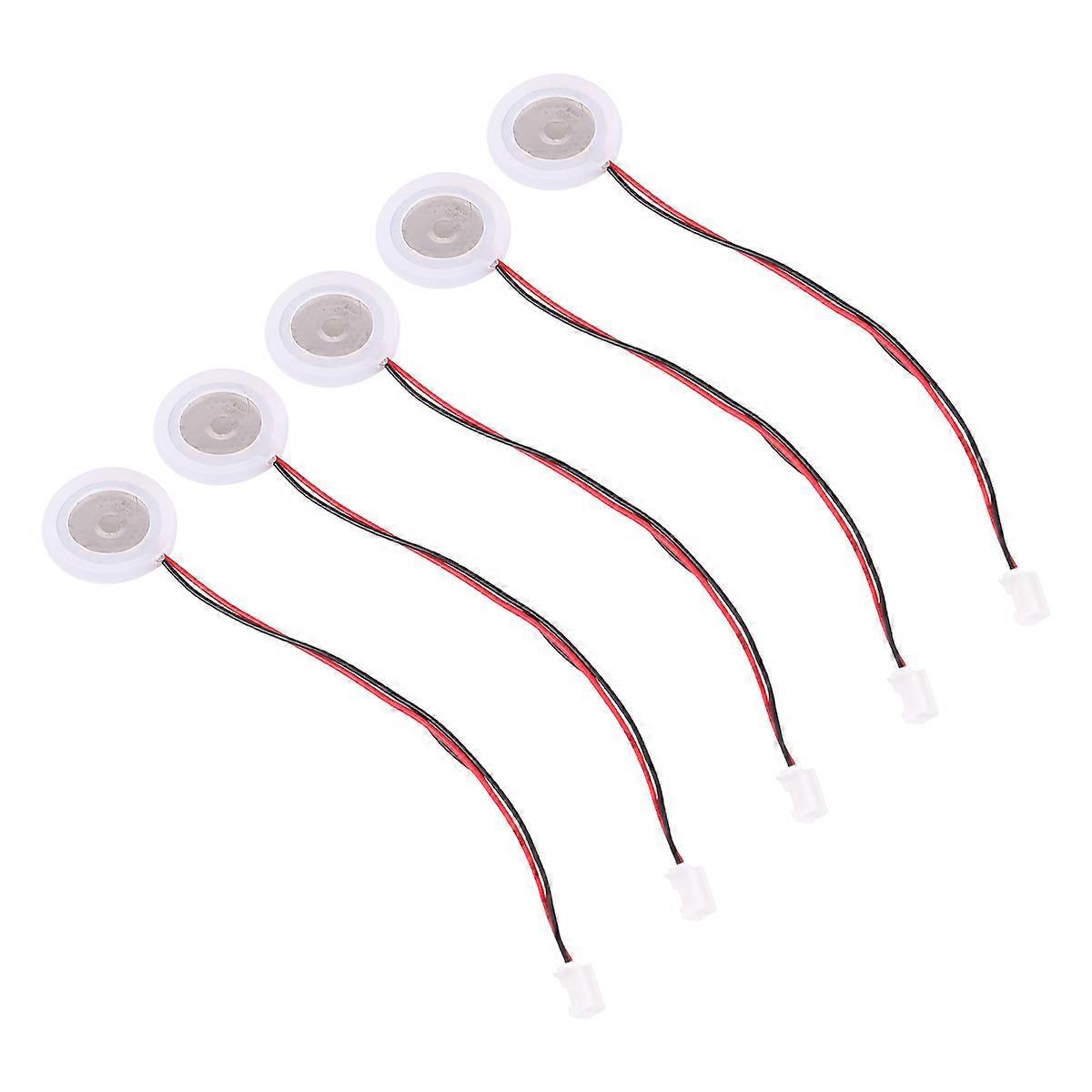 5 Stück 16 Mm Ultraschall-mikroporen-zerstäuber-teil Luftbefeuchter Sprühgerät Zubehör Ersatz-zerstäuberkopf Oszillierende Platte Für Piezoelektrik-12x2cm-white