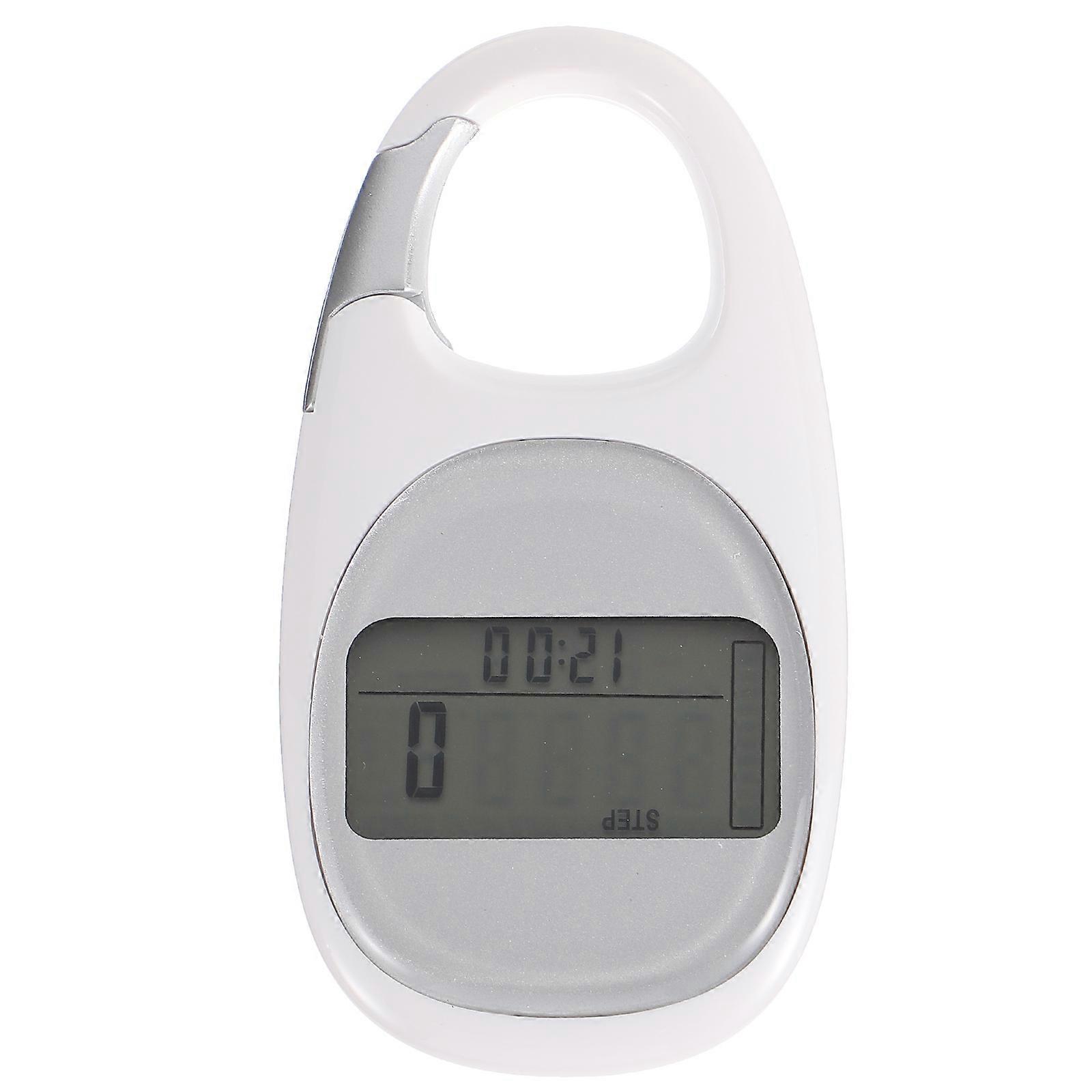 Professioneller Schrittzähler Für Den Außenbereich, Praktischer Laufzähler, Outdoor-zubehör-7.5x4x1.2cm-white