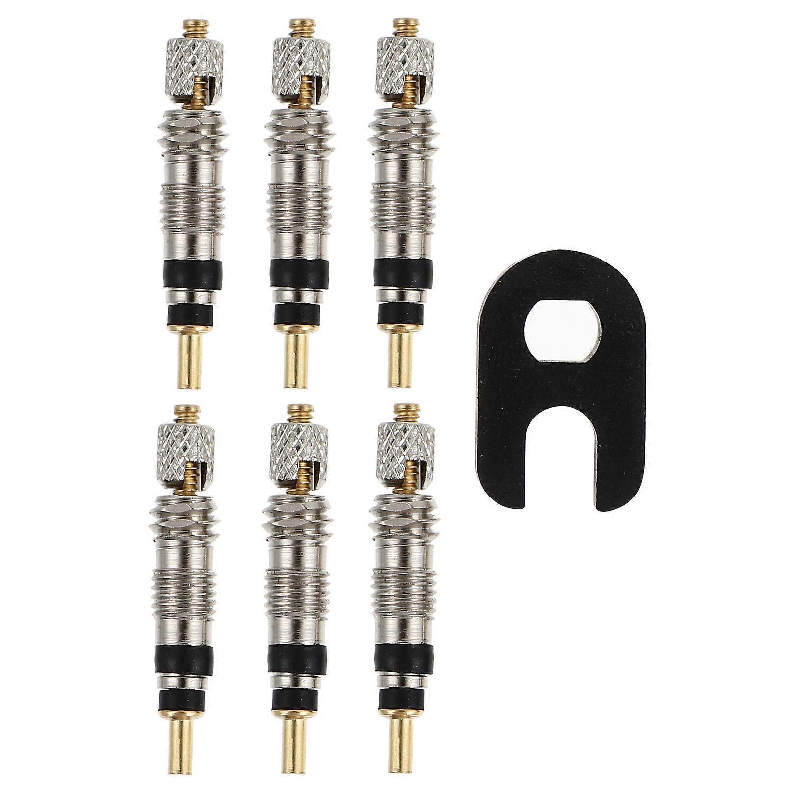 Stück Presta Core Ersatz-tubeless-kerne Für Fahrräder Und 1 Stück Kernentferner-2.6x0.4cm
