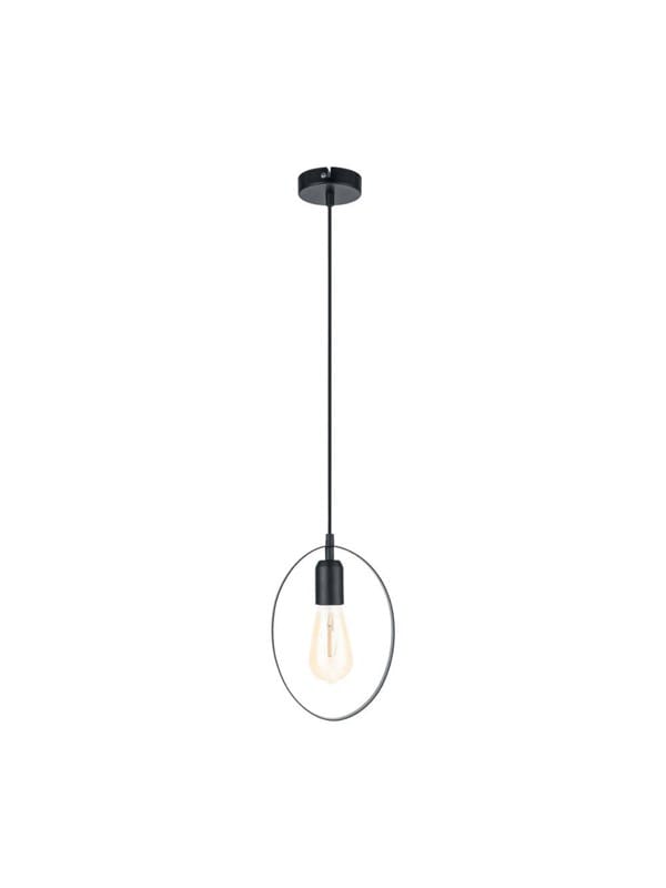 EGLO BEDINGTON PENDELLEUCHTE OVAL SCHWARZ
