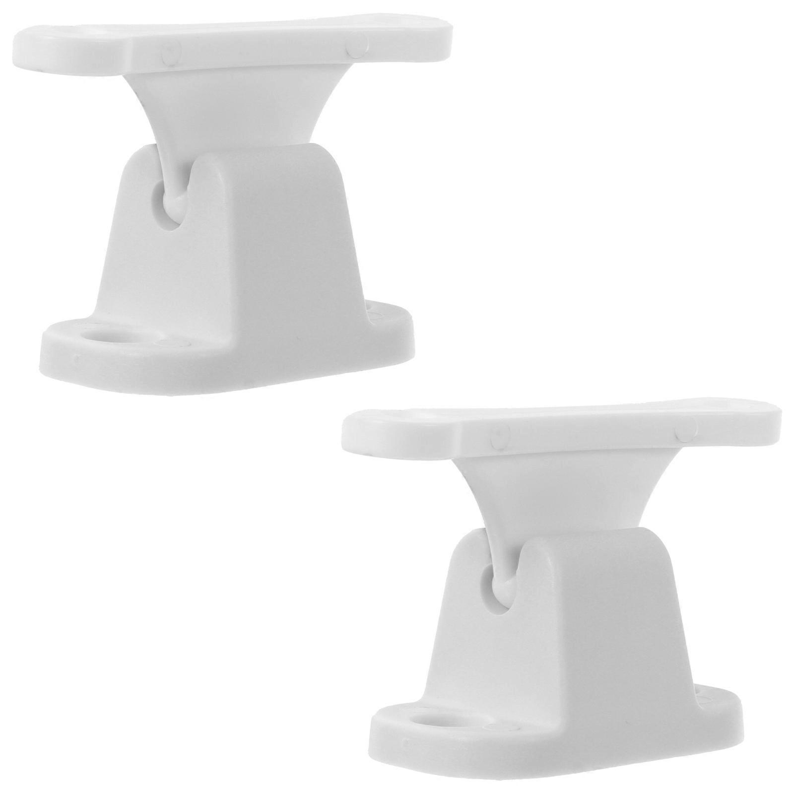 2-teiliges Türbefestigungsset, T-förmiger Türstopper, Halteklammer Für Wohnmobil-6x2cm-white