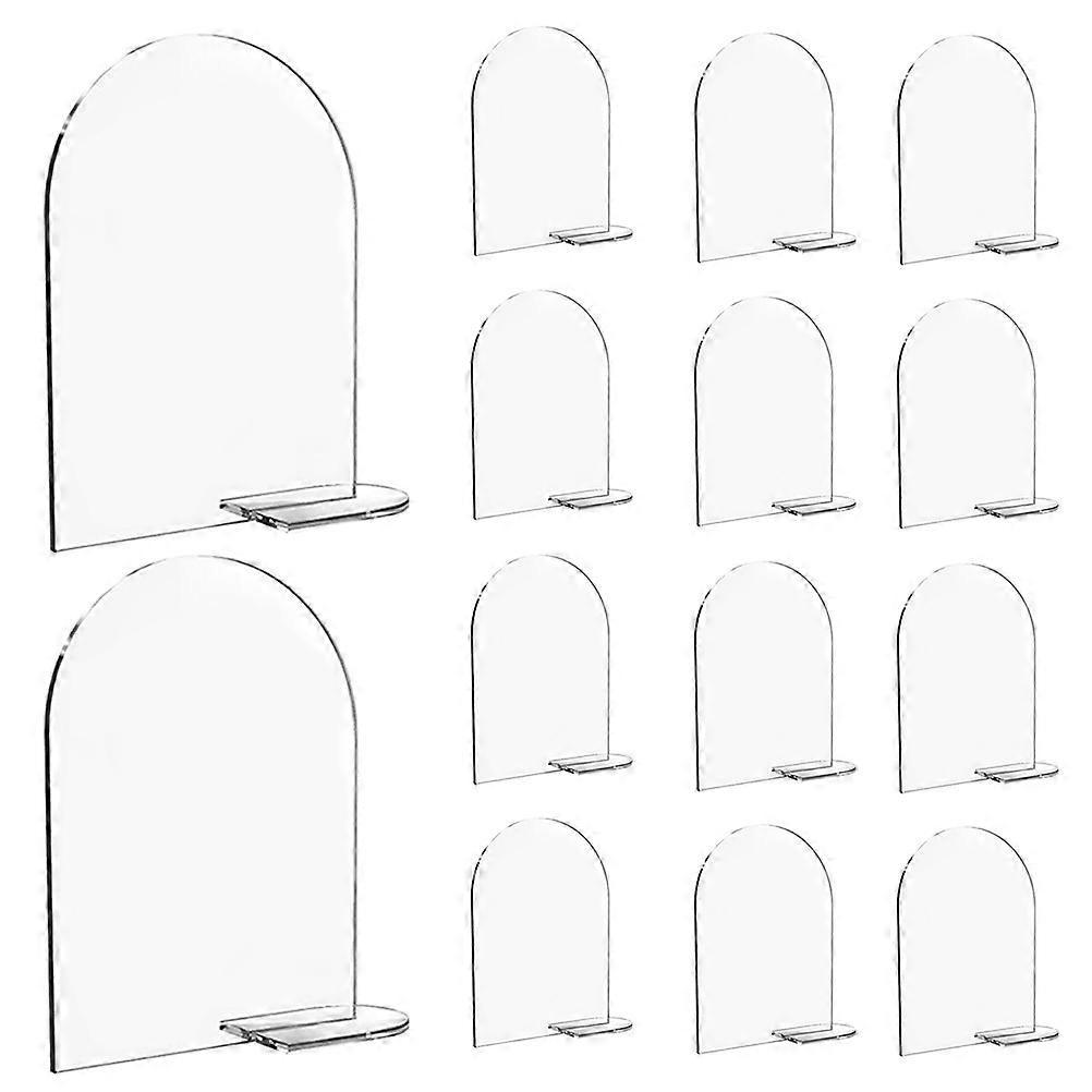 20 Acryl-zahlenschilder Für Tischnummern Bei Hochzeiten, Diy-rohlinge, Dekorationen Für Festempfänge-10x3x15cm