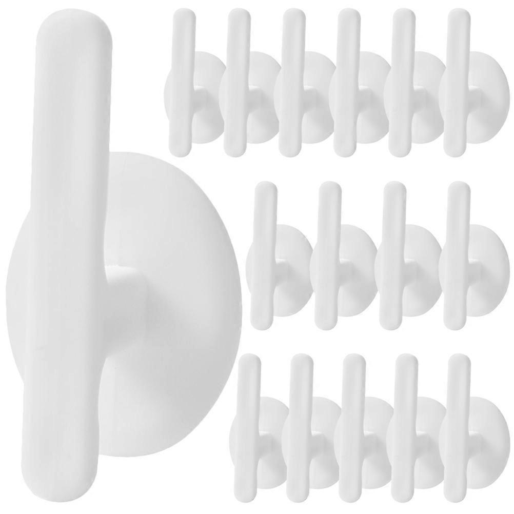 16-teiliges Set Selbstklebender Kabelorganisatoren Und Kabelmanagementhalter Für Haushaltsgeräte-4.7x3cm-white