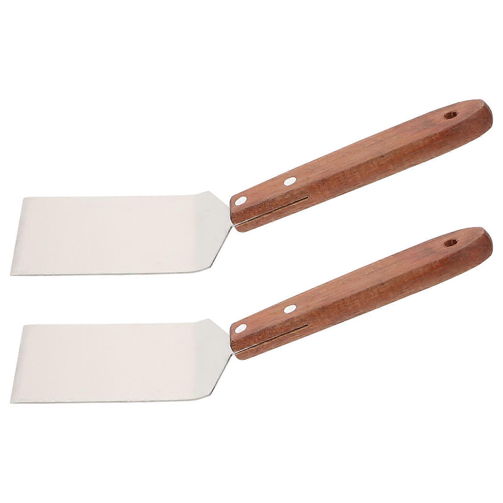 1 Stück Edelstahl-steakwender, Praktischer Steakwender (kaffee)-21x6.7cm-coffee