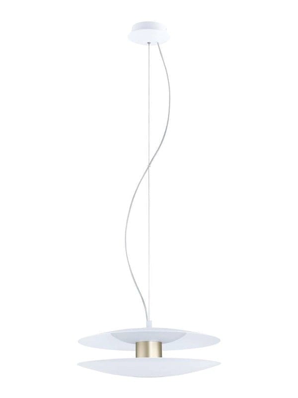 EGLO TRAPPETO PENDELLEUCHTE DIMMPB. Ø470MM WEISS