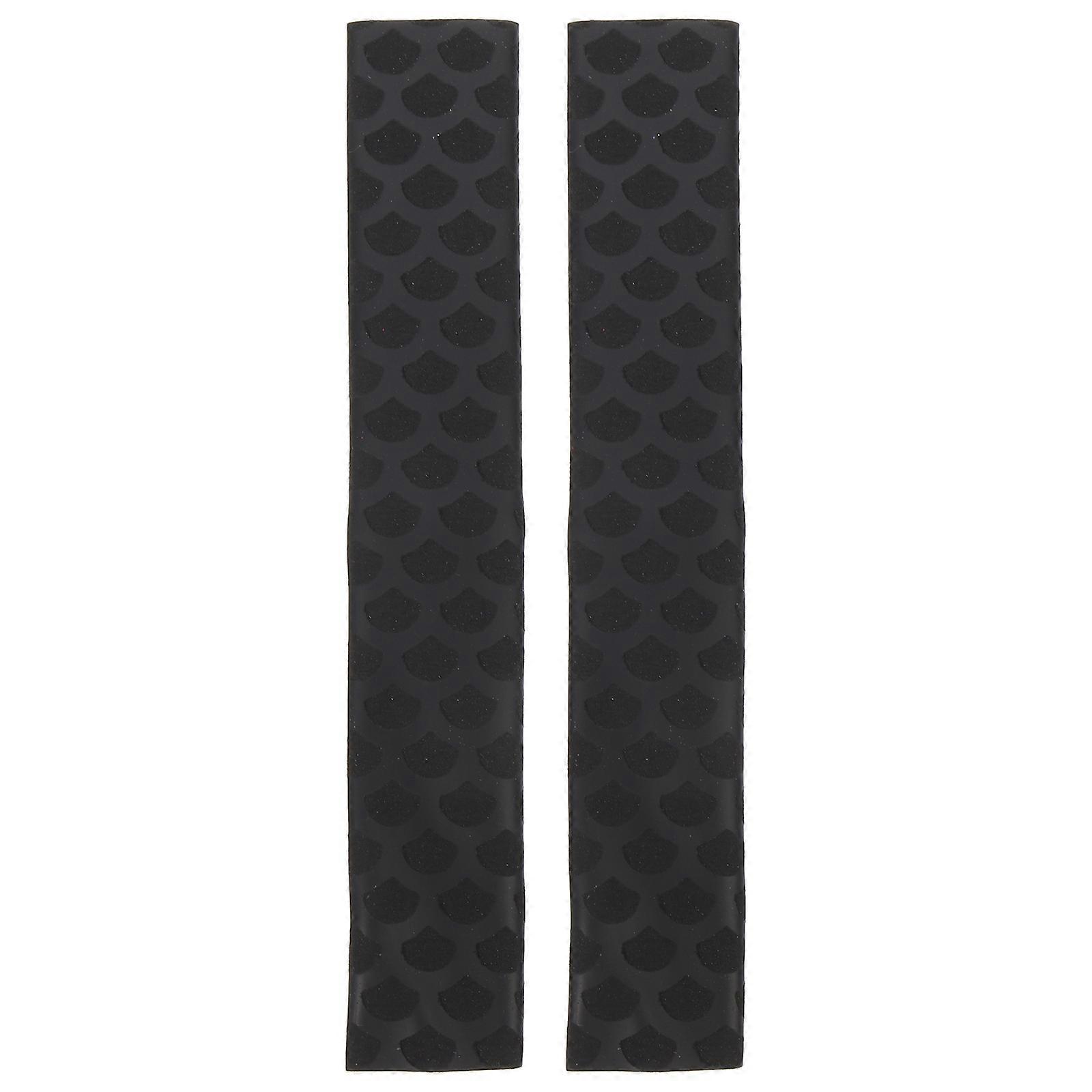 1 Paar Professionelle, Rutschfeste Drumstick-griffe, Drumstick-hüllen, Drumstick-zubehör-16.5x1.8cm-black