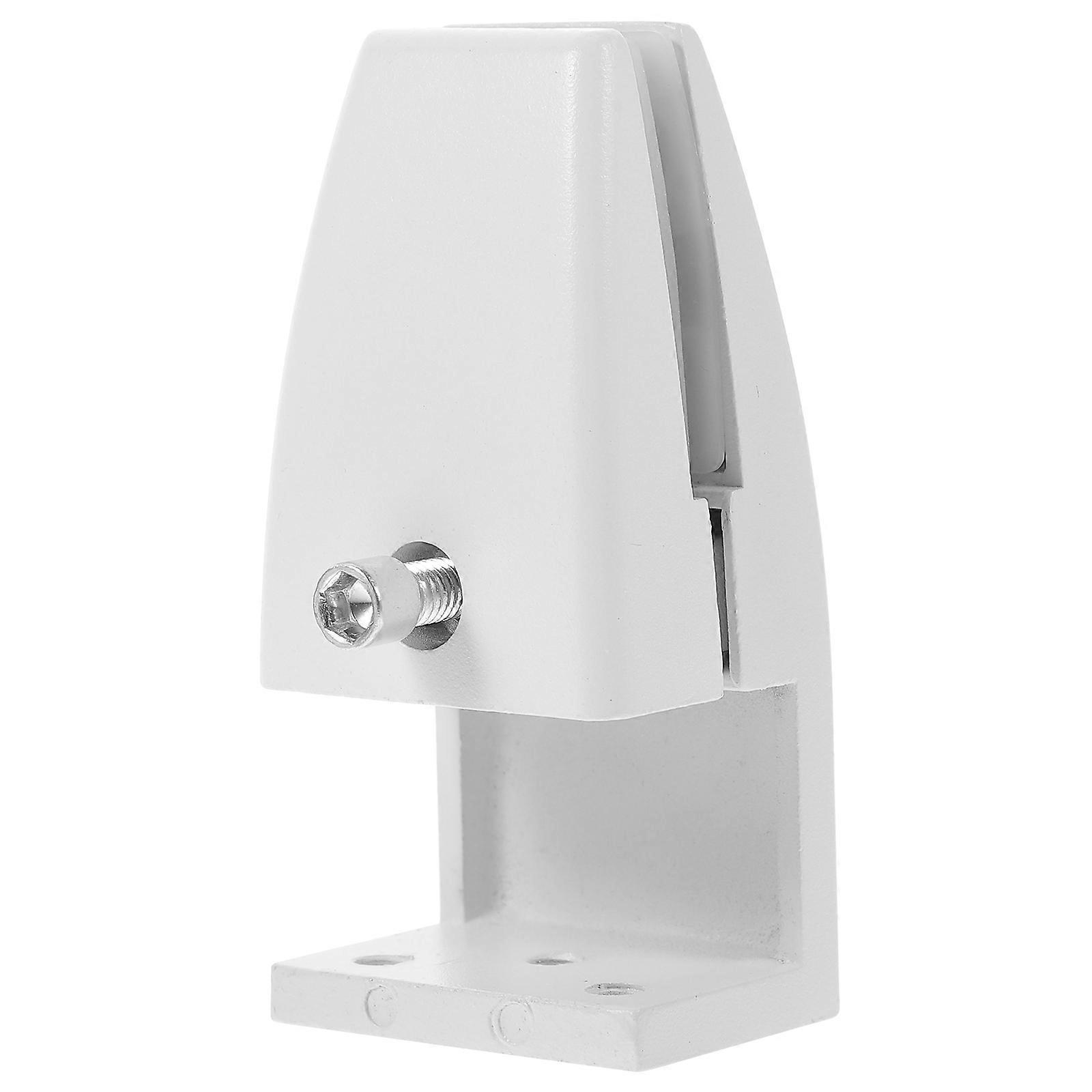 1 Set Bürotrennwandklemmen, Spuckschutz-stützklemmen, Schreibtischteilerhalterung-9.20x4.40x3.30cm-white