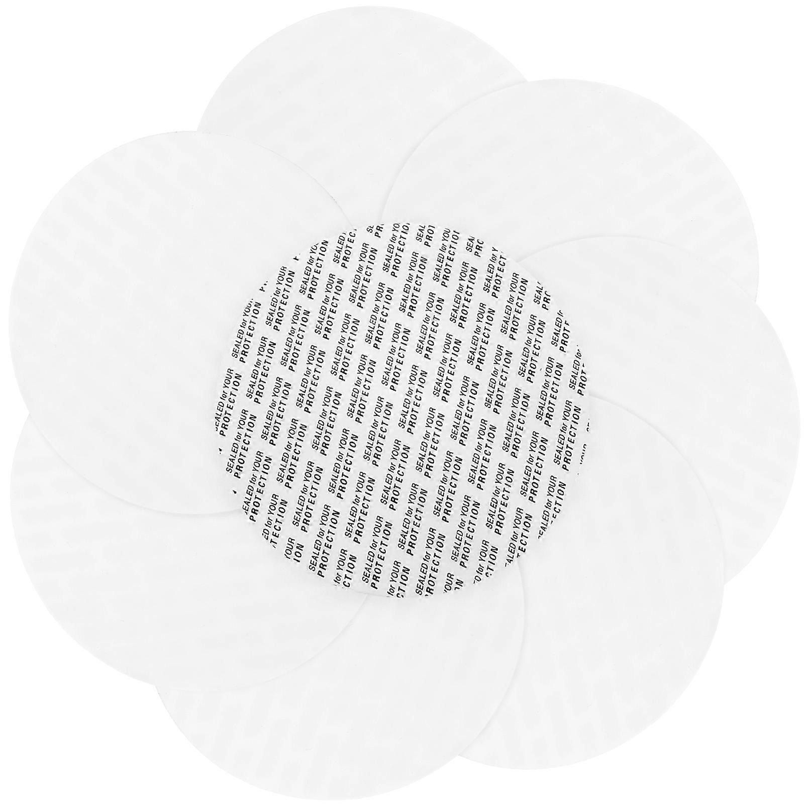 100 Stück Druckempfindliche Dichtungen, Flaschendichtungen, Dichtungen Für Flaschen- Und Glasdeckel-7x7cm