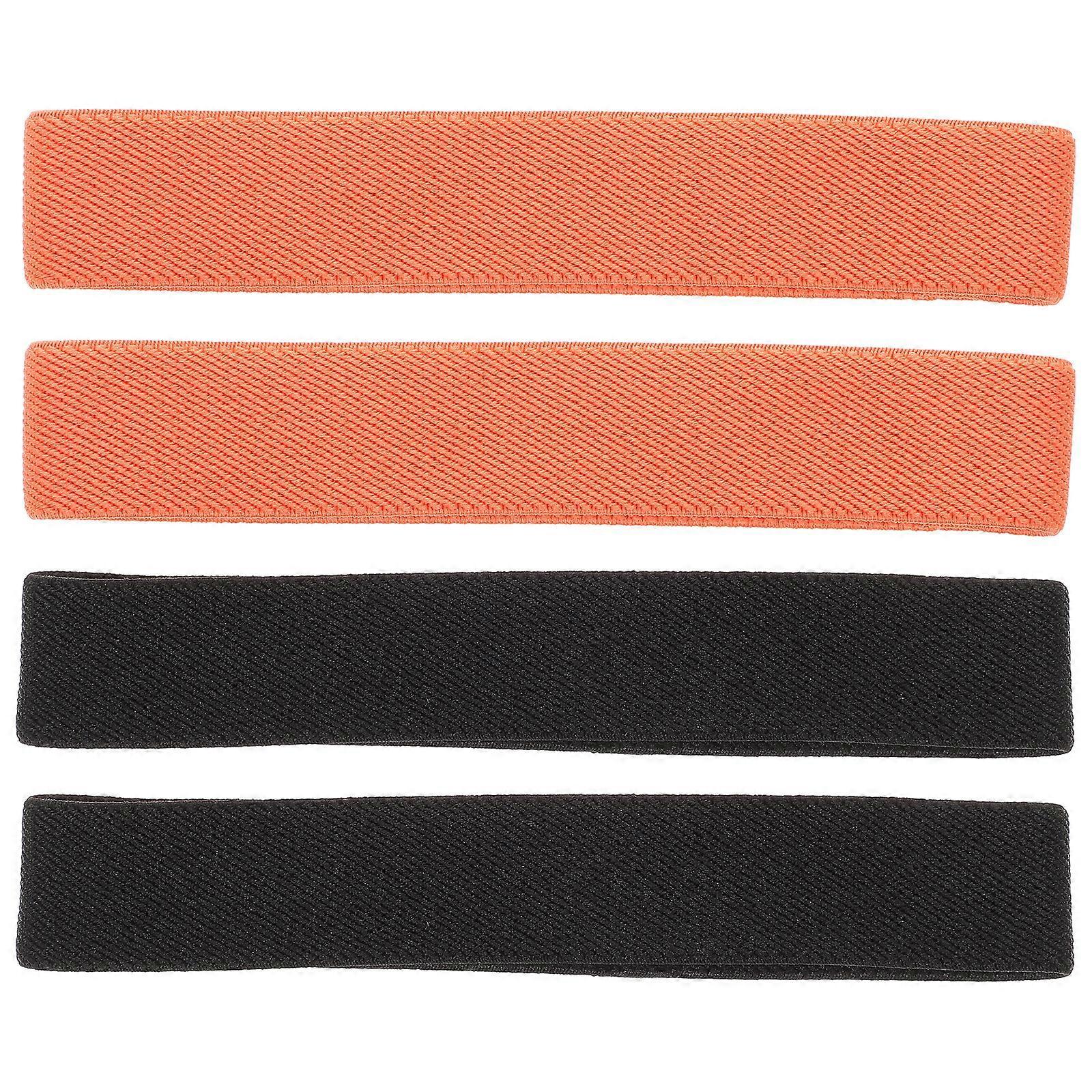 4 Stück Hochelastische Nylon-befestigungsbänder Für Bento-boxen Und Lunchbehälter-15.00x2.50x0.50cm-random Color
