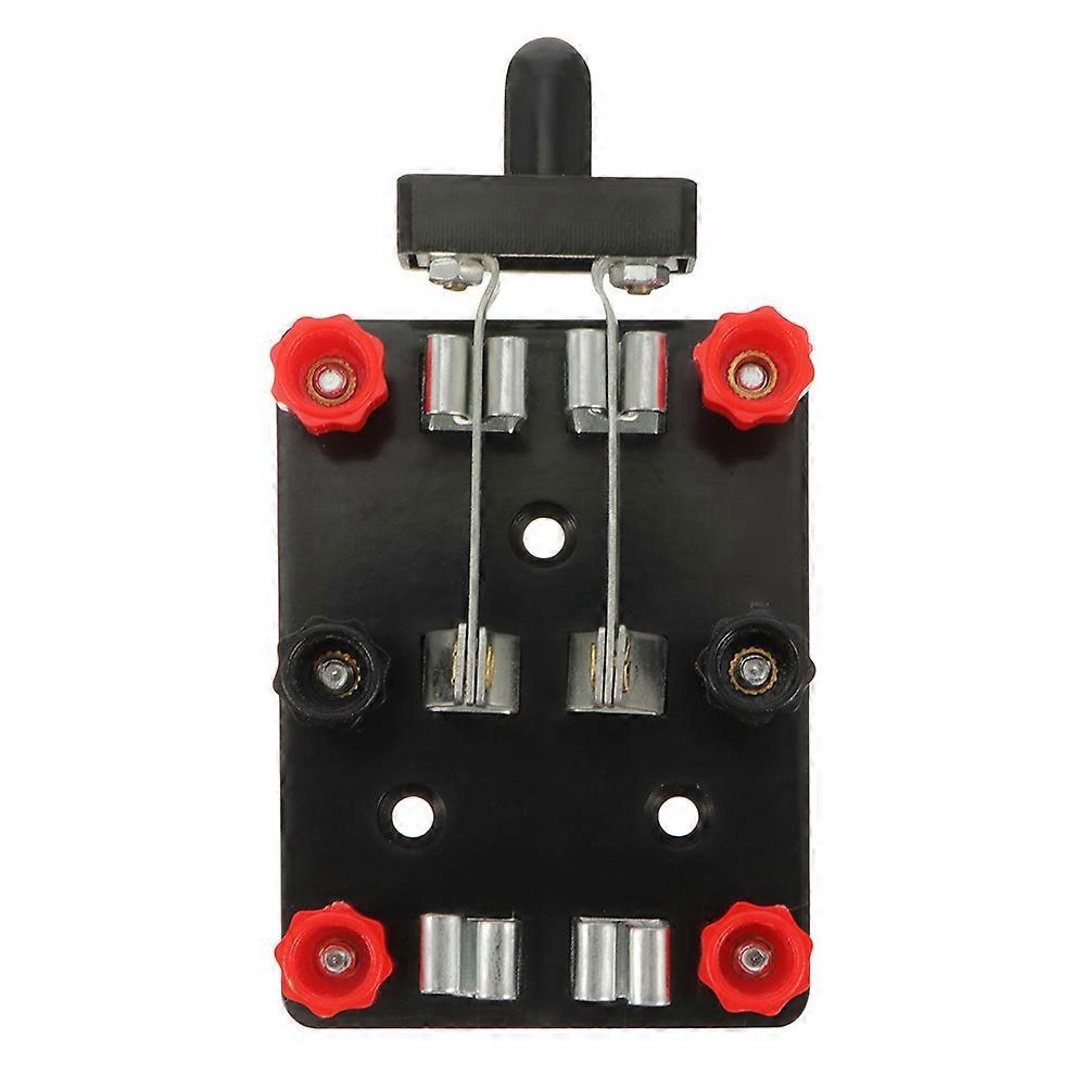 Elektrische Versuchsgeräte Mit Zwei Polen Und Zwei Umschaltern-10x5.5cm