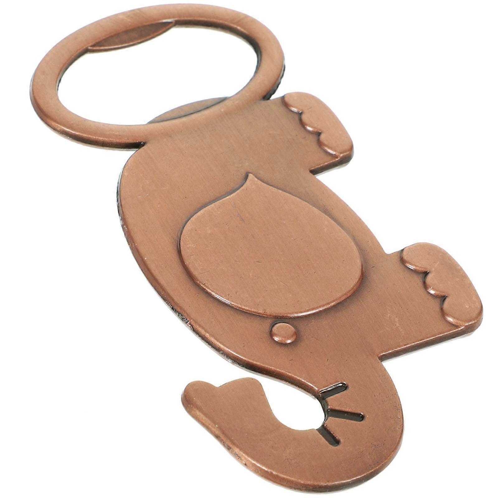 Flaschenöffner In Elefantenform, Hübsches Gastgeschenk Für Die Babyparty-10x4.5x0.3cm