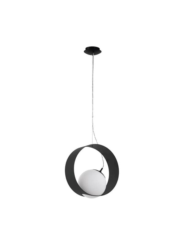EGLO CAMARGO PENDELLEUCHTE L350 B200 SCHWARZ