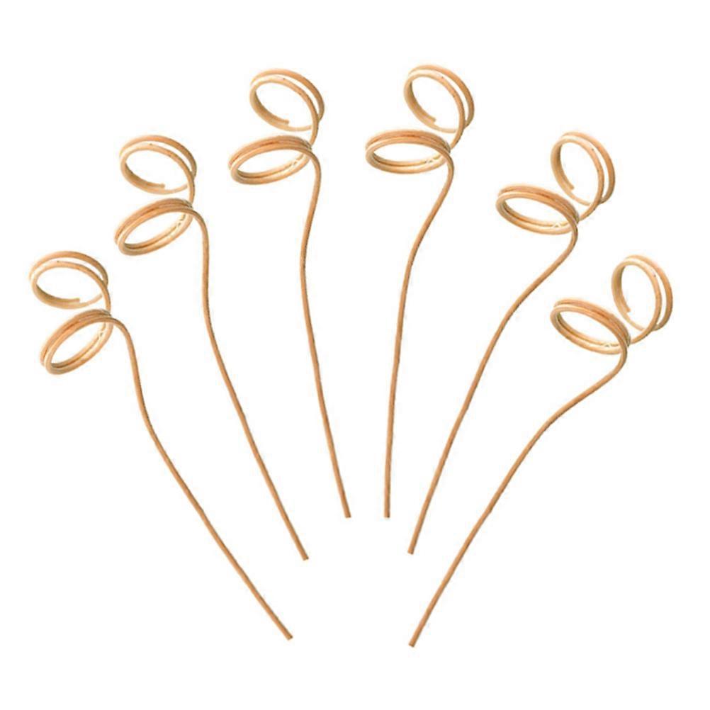 20 Stück Rattan-aroma-diffusorstäbchen, Gewellt, Natürlicher Duft, Feuerfreier Aromatherapie-diffusor, Aromaöl-diffusor, Große Rattan-stäbchen-24x3cm