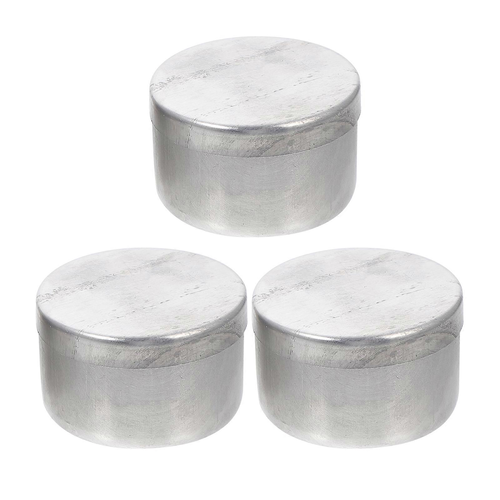 3-teiliges Set Bodenwägehalter, Experimentelle Wägeschalen, Probenwägegläser-5.5x5.5x3.5cm