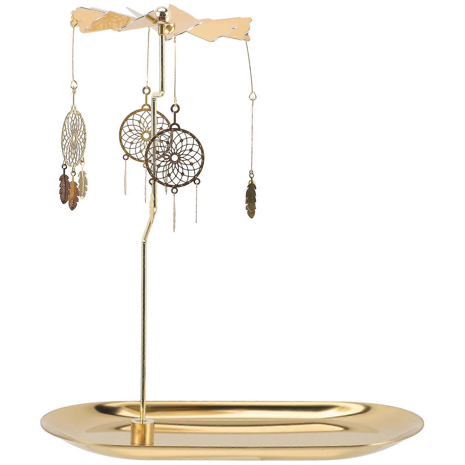 1 Set Drehbarer Kerzenhalter, Romantische Kerzenständer-dekoration, Party-ornament-21x18cm