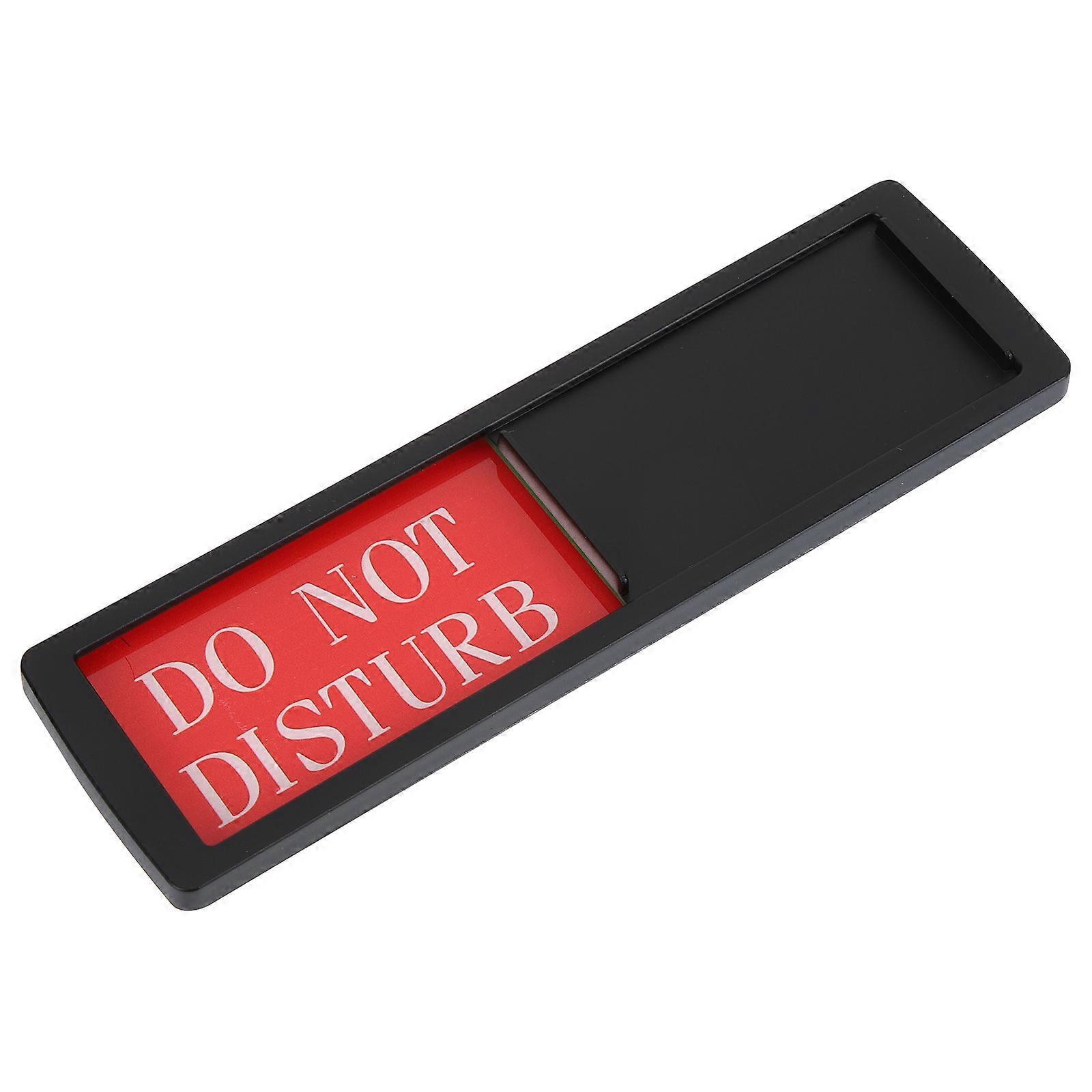 „bitte Nicht Stören“-schild, Sichtschutzschild, „bitte Anklopfen“-schild Für Homeoffice-wc-18x5cm-black