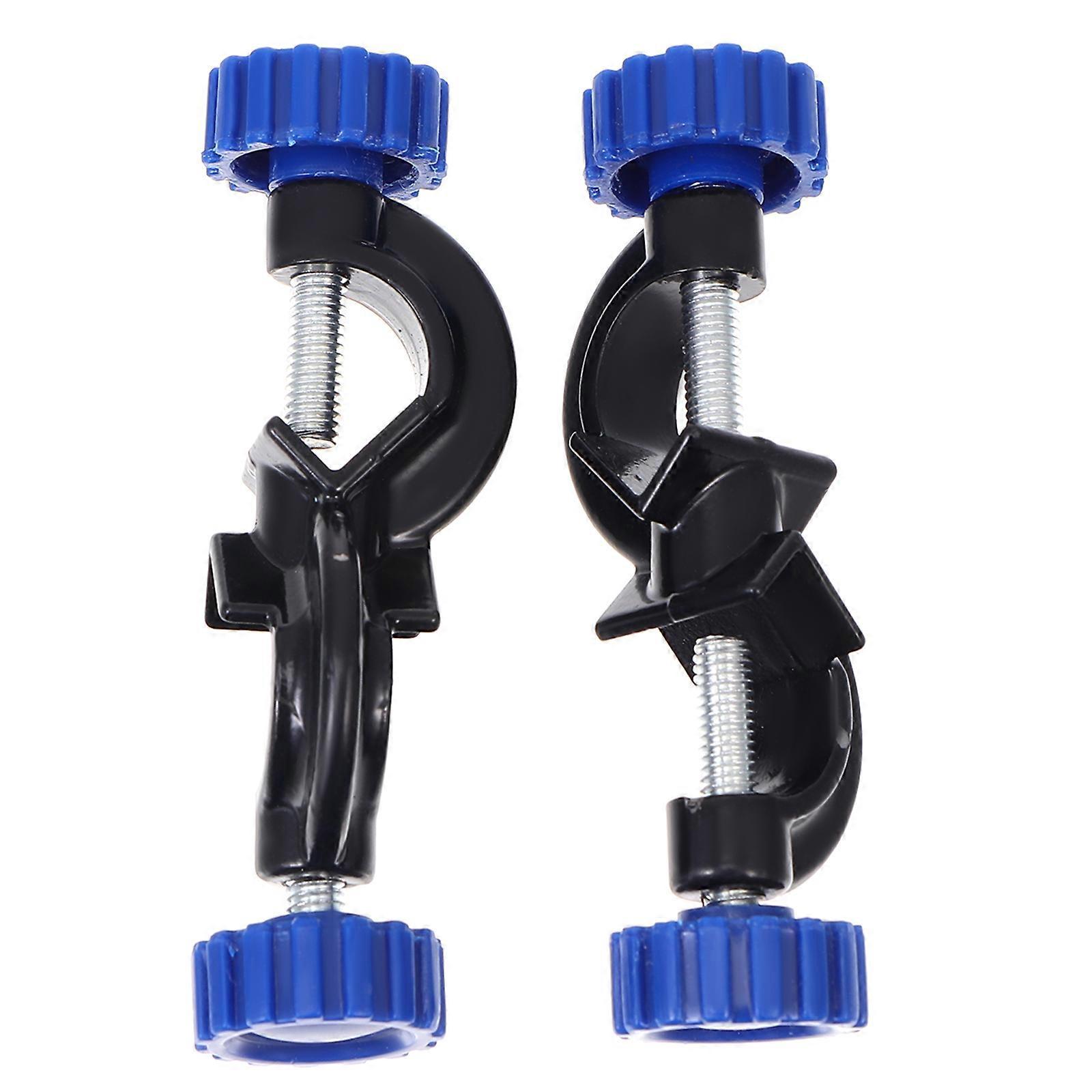 2 Stück Stativklemmenhalter, Verstellbare Klemmenhalter, Laborbedarf-10x3x3cm