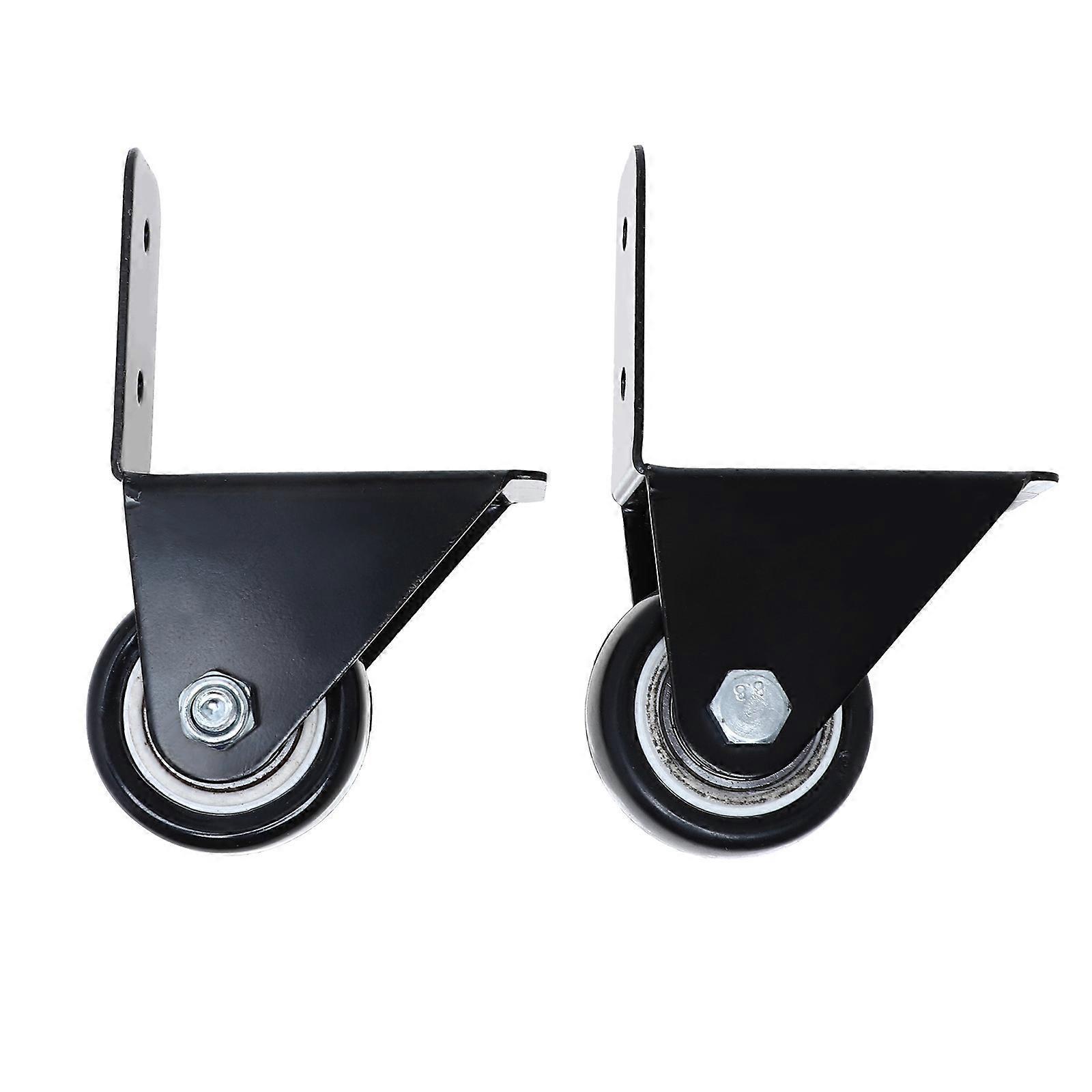 Stück Schwerlastrollen Für Möbel, Koffer, Transportrollen, Industrierollen-10x6.5cm-black
