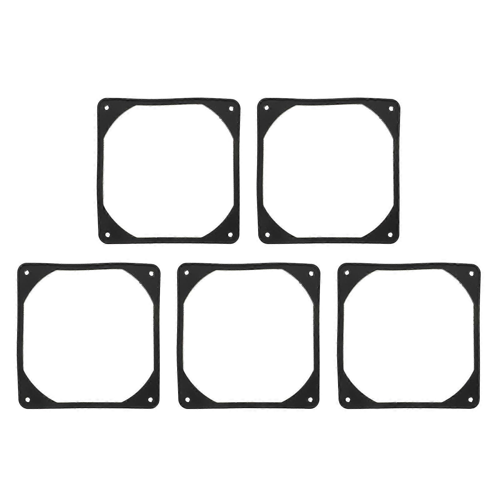 Stück Stoßdämpfende Pads Für Computerlüfter, 120 Mm Lüfter, Lieferumfang-12.00x12.00x0.20cm-black