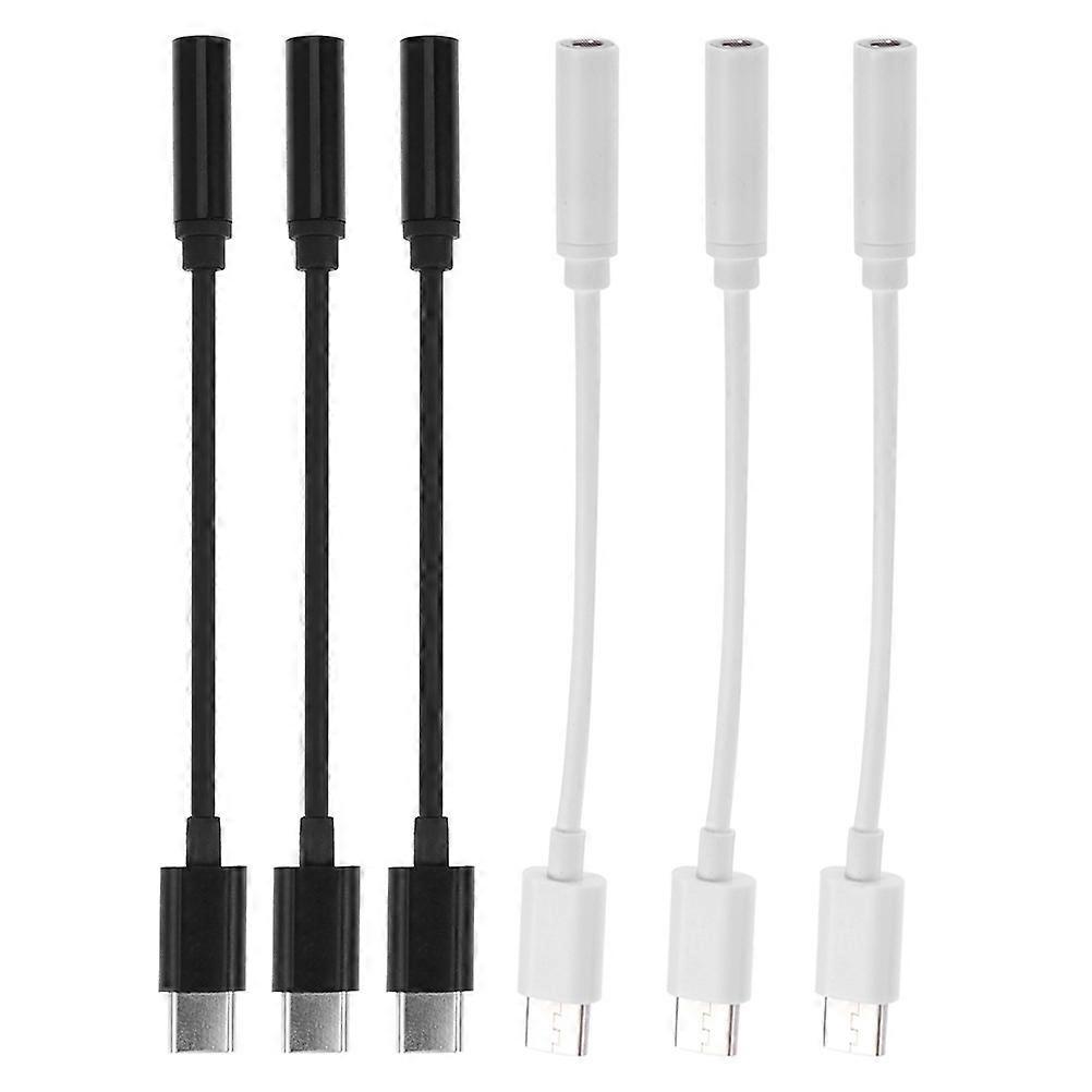 Stück Usb-c Auf 3,5-mm-audioadapter, Kopfhöreradapter, 3,5-mm-aux-klinken-audioadapter-10x1x1cm