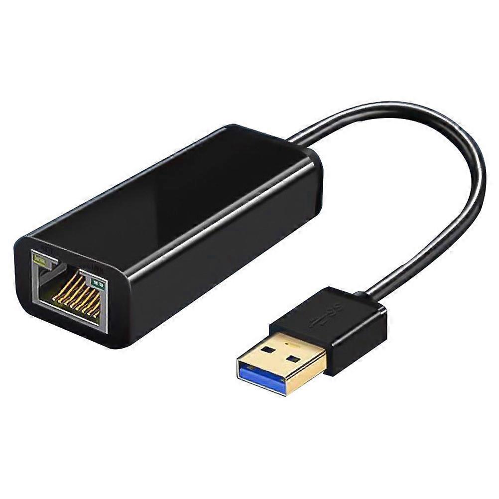 Lan-internet-netzwerkadapter Usb 3.0 Auf Rj45 1000 Mbit/s Lan-kabeladapter-netzteil-20x2.5x1.5cm-black