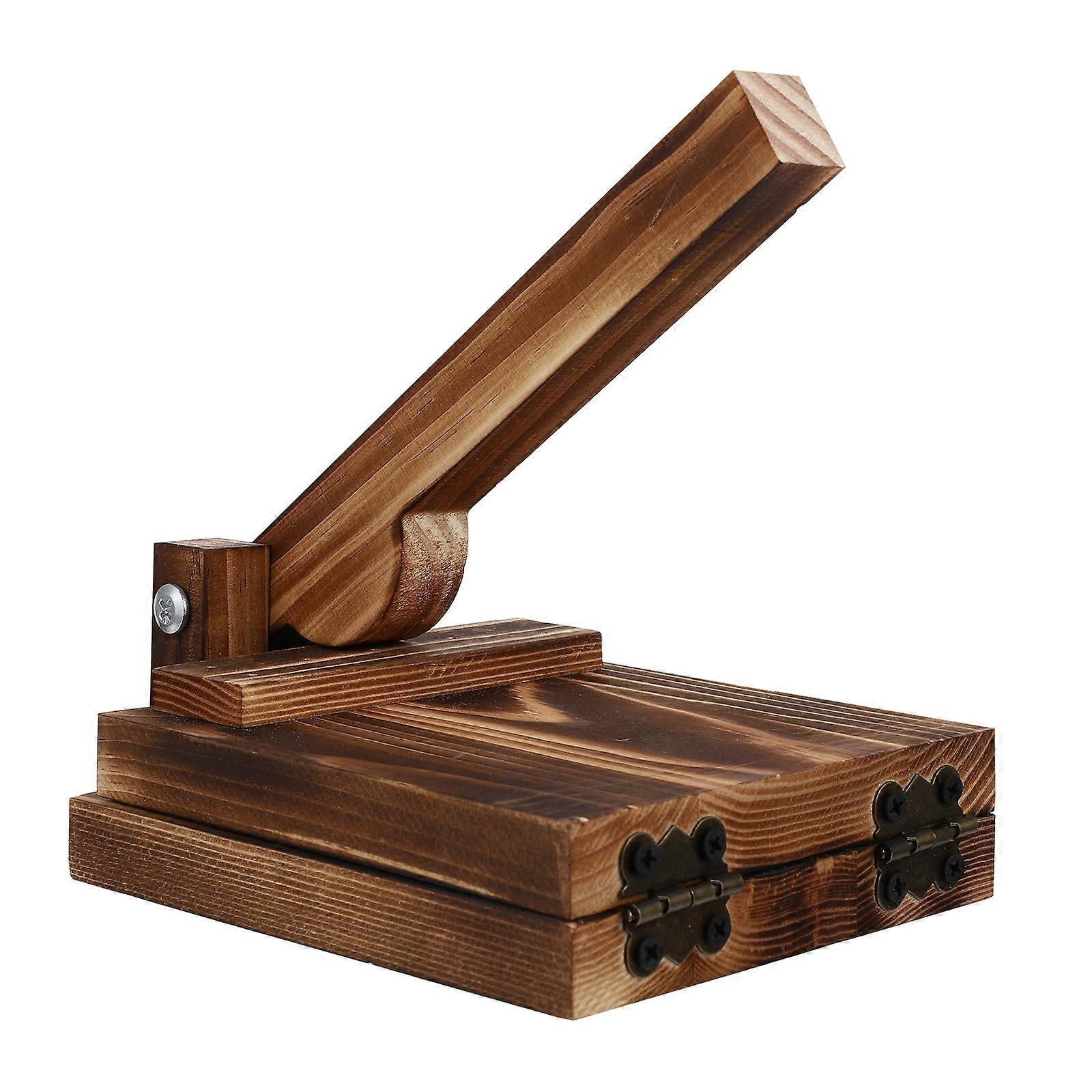 Stück Kreativer Teigpresser Aus Holz, Einfache Teigtaschenform, Küchenhelfer-16.50x13.00x6.54cm