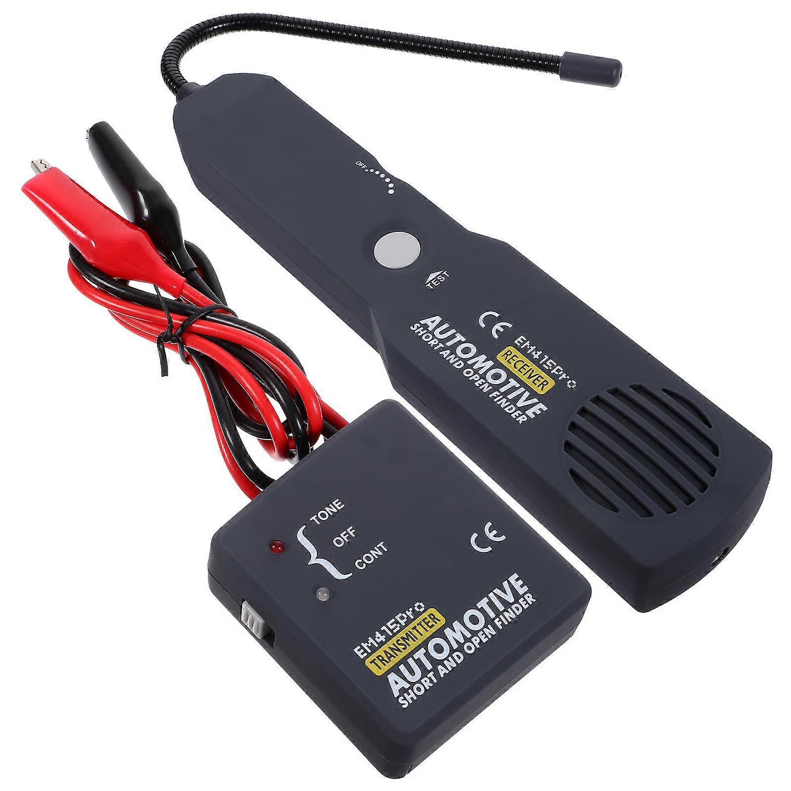 Set Drahtsuchgerät Stromkreistester Kurzschluss- Und Unterbrechungsfinder Elektrischer Stromkreissucher-38.5x4cm