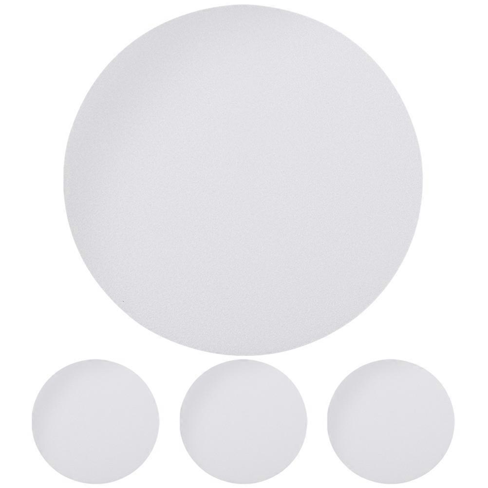 4-teiliger Lampenschirm-diffusor, Blendfreier Scheinwerfer-lampenschirm, Lampenabdeckung-diffusor-14.90x14.90x0.10cm-white