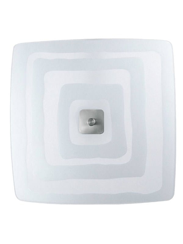 EGLO BORGO 2 DECKENLEUCHTE SATINIERT/KLAR MIT STECKER