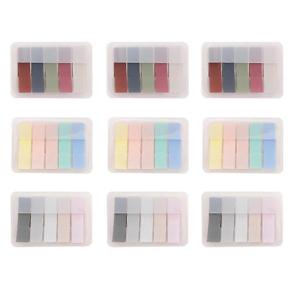 Sets Abreißbarer Klassifizierungsaufkleber, Notizzettel-indexaufkleber Für Das Homeoffice-4.5x1.2x0.1cm
