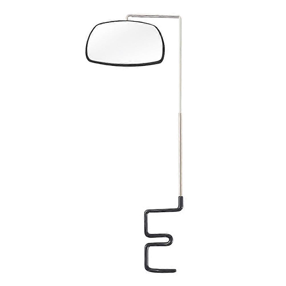 Professioneller Fahrradspiegel, Verstellbarer Fahrradspiegel, Praktischer Helmspiegel-16.8x6.3x1cm-black
