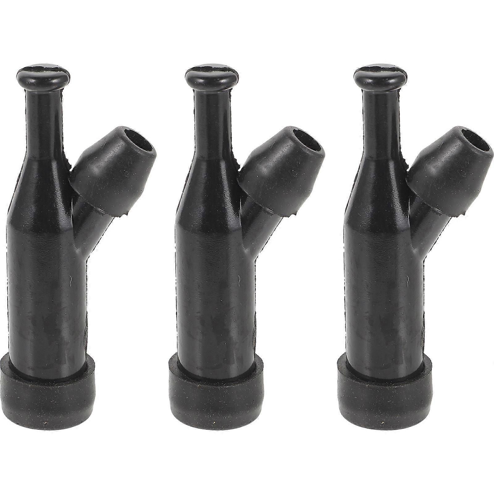 3-teiliges Set Benzingenerator-anschlüsse, Hochdruck-zündkerzenstecker, Wasserpumpen-zündkerzenstecker-8.3x2.2cm-black
