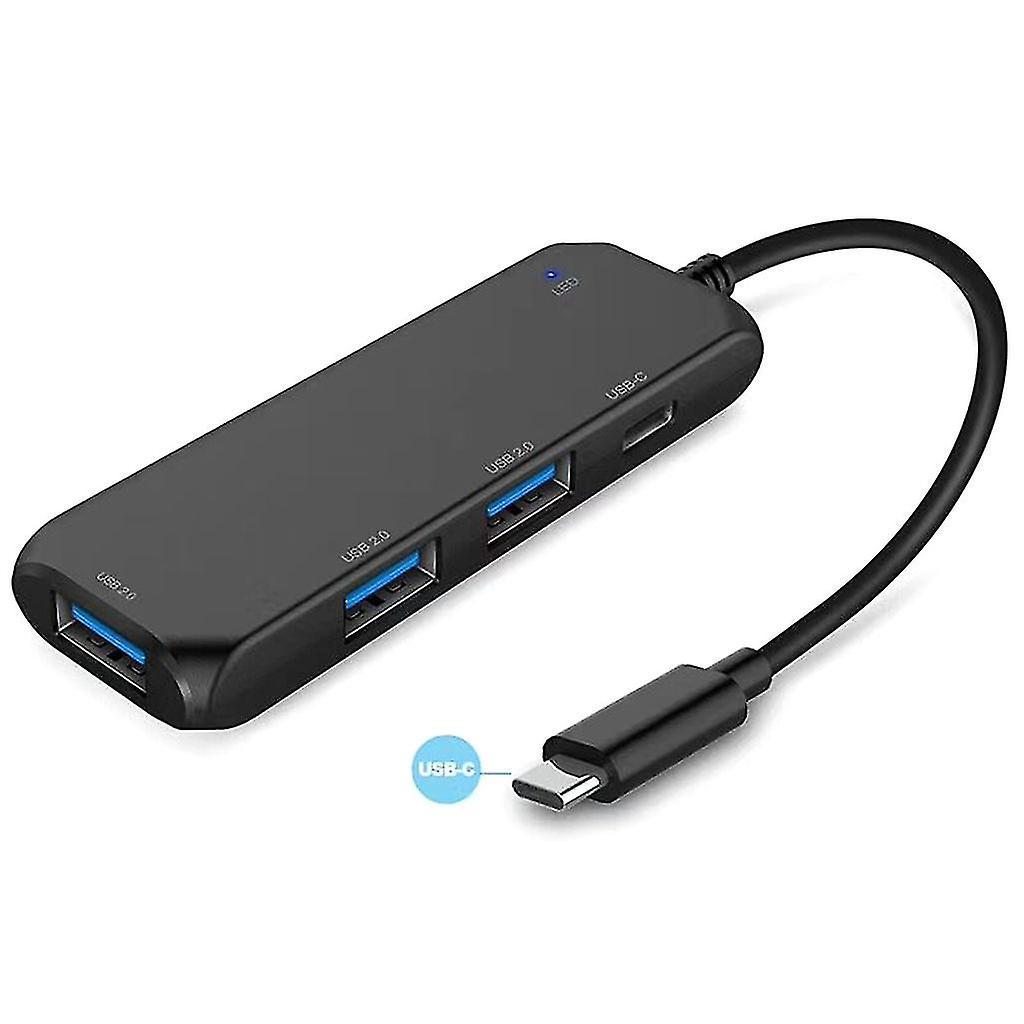 4-port-usb-c-hub Mit 3 Usb-2.0-pd-splittern Für Computer Und Notebooks