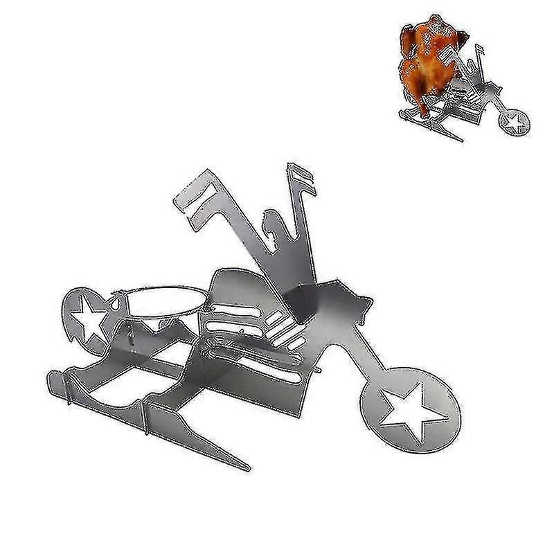 Tragbarer Hähnchenbräter Für Motorrad Und Bierdose, Ideal Für Den Grill Im Freien