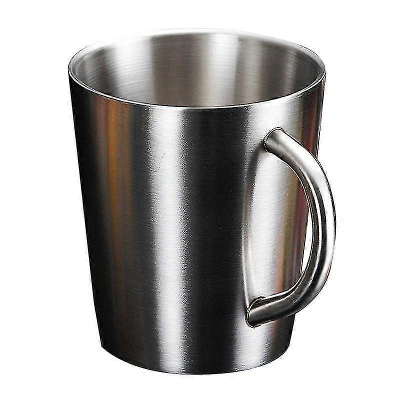 Praktischer, Rostfreier Wasserbecher, Hitzebeständig, Stoßfest, Edelstahl-kaffeebecher Für Zuhause