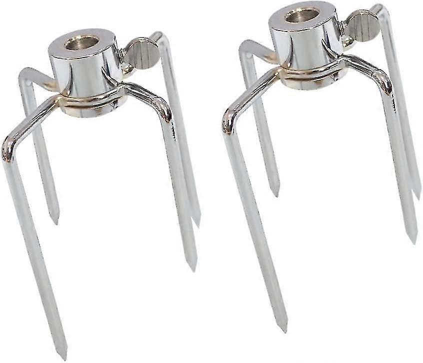 Grillspießgabel Mit Schrauben, Grillspießgabel-grillzubehör-set (2 Stück)