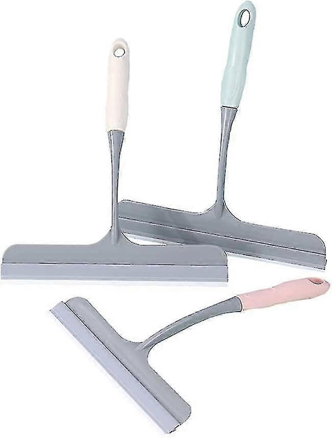 3-teiliges Silikon-abzieher-set Für Den Haushalt, Streifenfreier Silikon-duschabzieher, Badezimmer-fensterabzieher, Fenster- Und Fliesenabzieher Für Spiegel/fenster/fliesen
