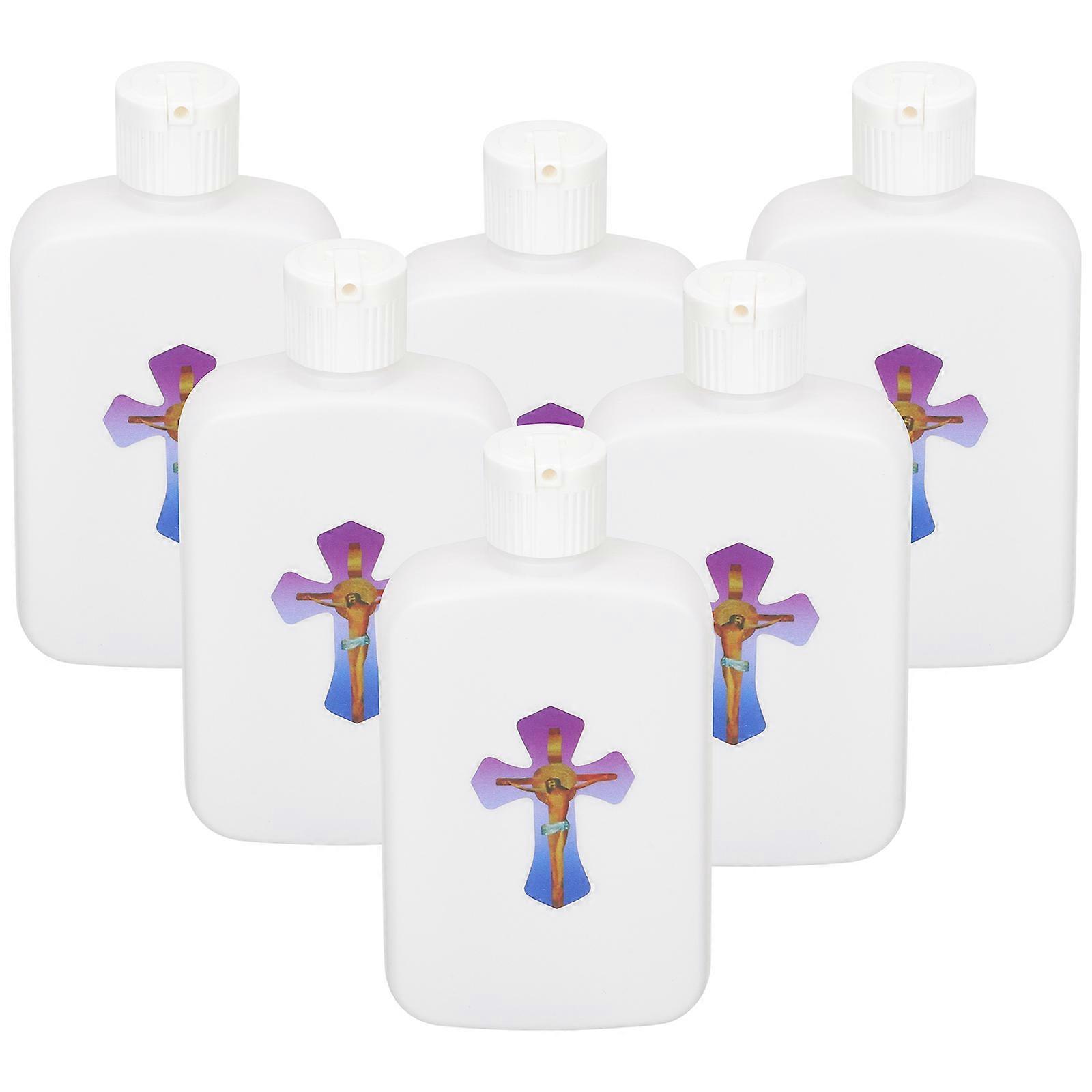 Leere Weihwasserflaschen, Katholische Christliche Weihwasserflaschen, Wiederbefüllbare Party-wasserflaschen-12x6cm