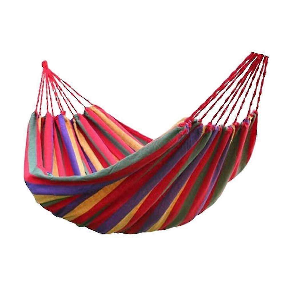 Stück Reisehängematte, Regenbogenstreifen, Schaukel, Outdoor-hängematte Für Freizeit