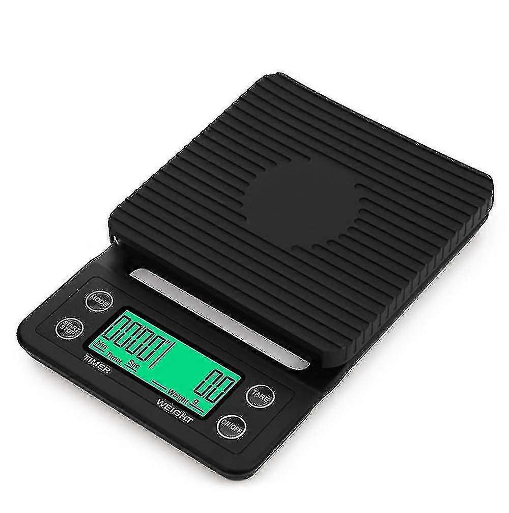 Kaffeewaage Mit Timer Und Tara-funktion Für Hochpräzise Messungen Von 5000 G / 0,1 G (gramm, Milliliter Und Unzen)