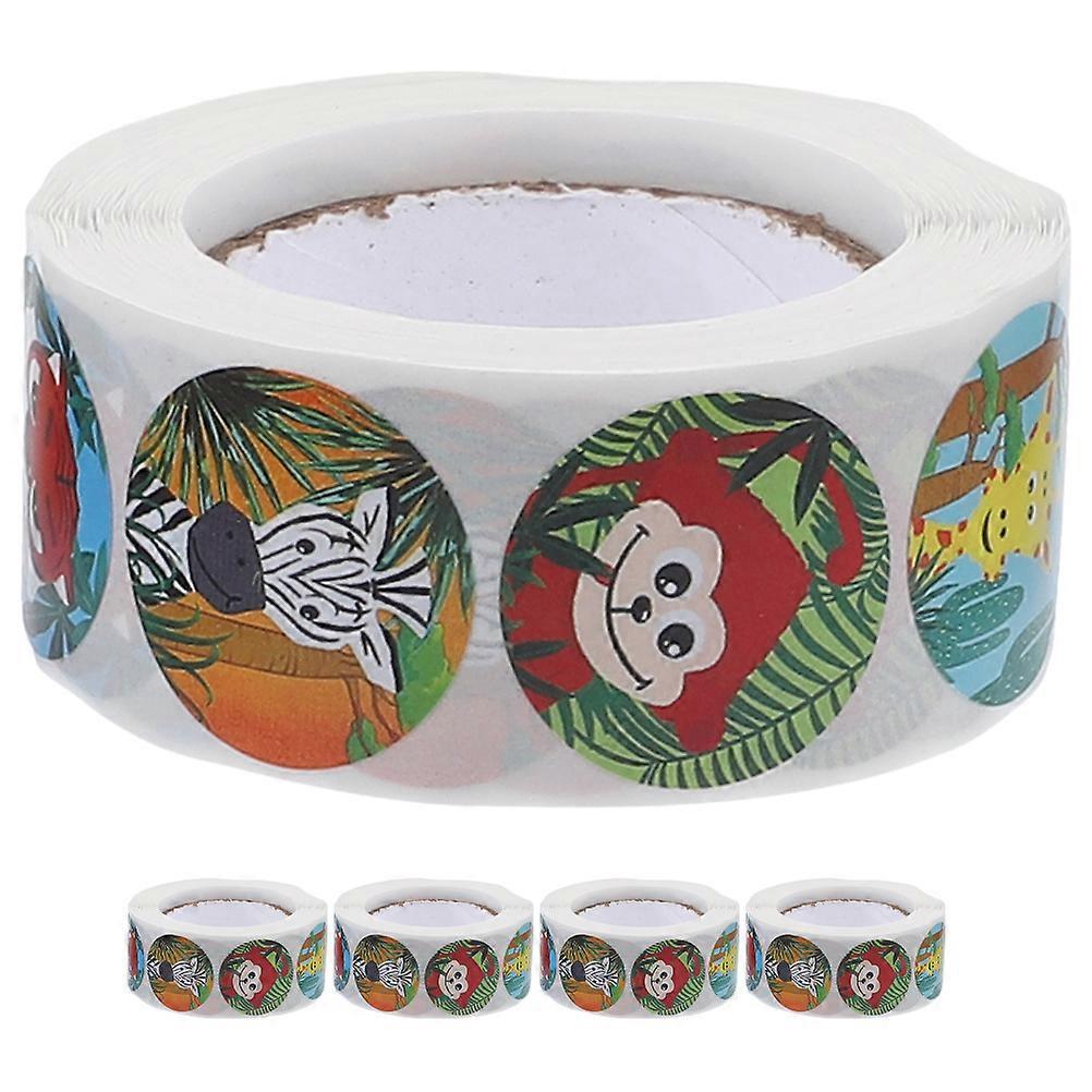 5 Rollen Motivationsaufkleber Für Hausaufgaben – Geschenkidee-2.50x2.50x0.10cm