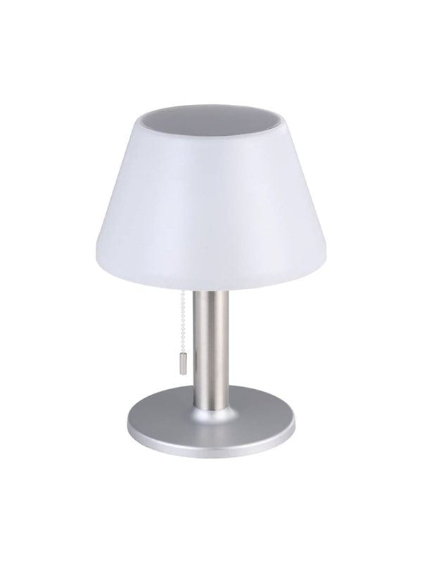 EGLO SOLAR TISCHLEUCHTE SILBER/WEISS