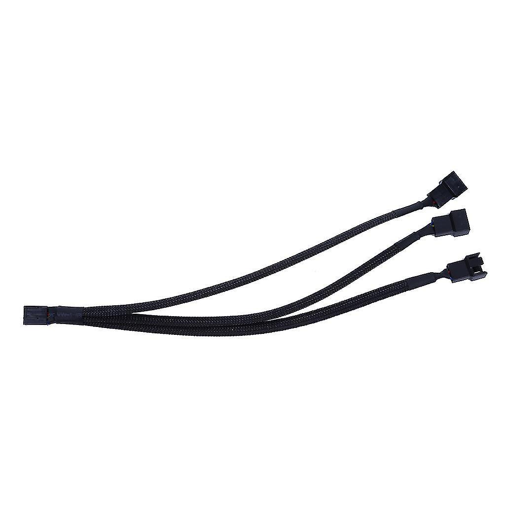 1-zu-3-splitter-lüfterkabel, 4-poliges Verlängerungskabel Für Pc-lüfteradapter