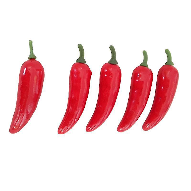 50 Stück Künstliche Chilischoten