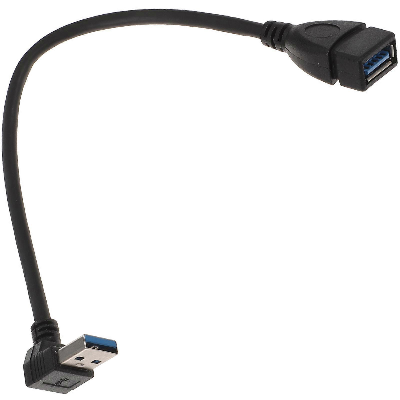 Usb-a-verlängerungskabel 3.0, Usb-90-grad-aufwärtsadapter, Usb-winkeladapter-23x2.5x1.5cm