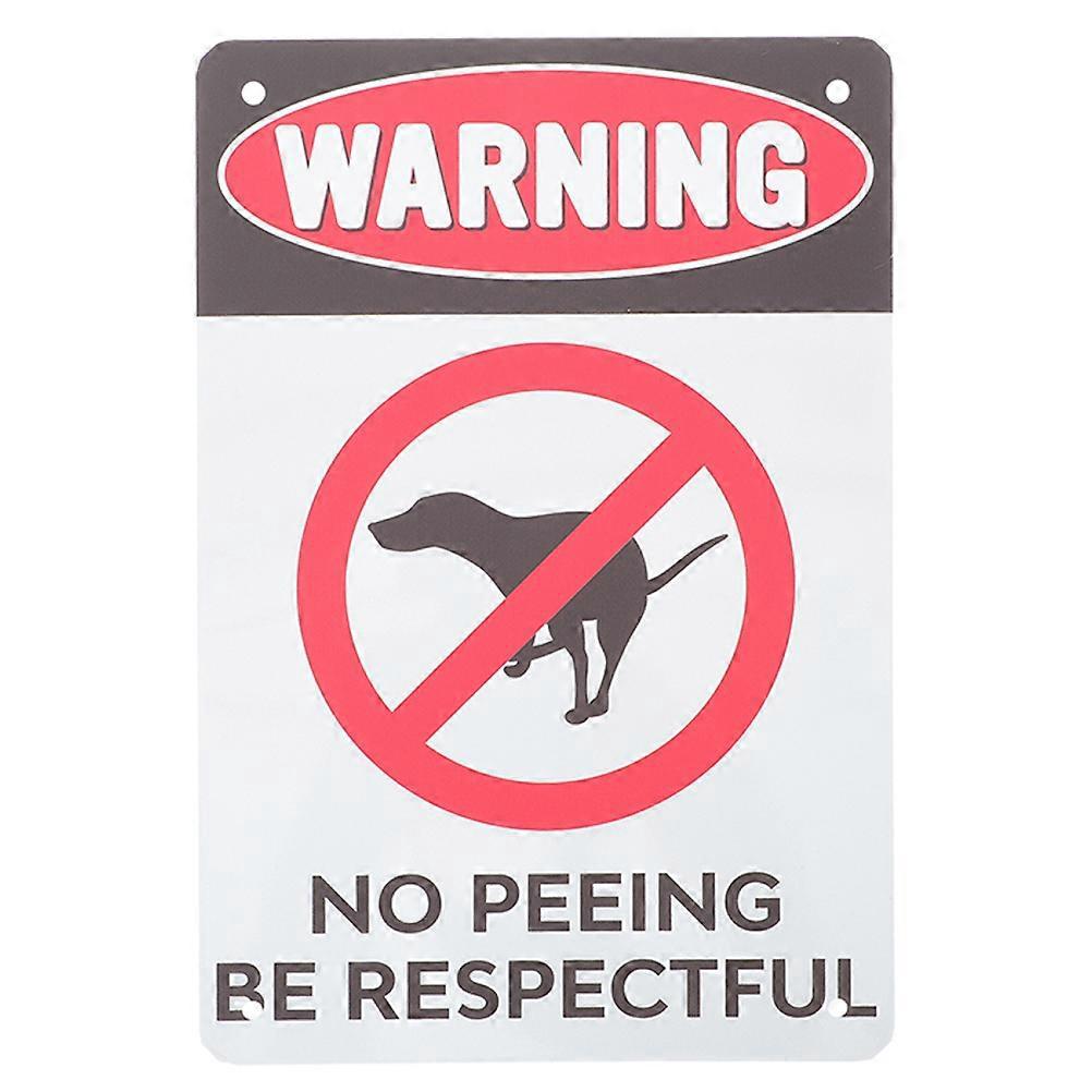 Hunde-pipi-schild – Gartenschild – Hunde-piep-warnschild – Bitte Nehmen Sie Rücksicht-30.00x20.00x0.20cm