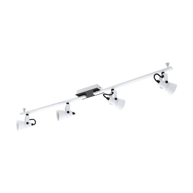 EGLO TRILLO SPOT 4X400LM WEISS/SCHWARZ
