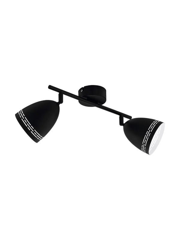 EGLO SABATELLA SPOT 2 X E14 SCHWARZ
