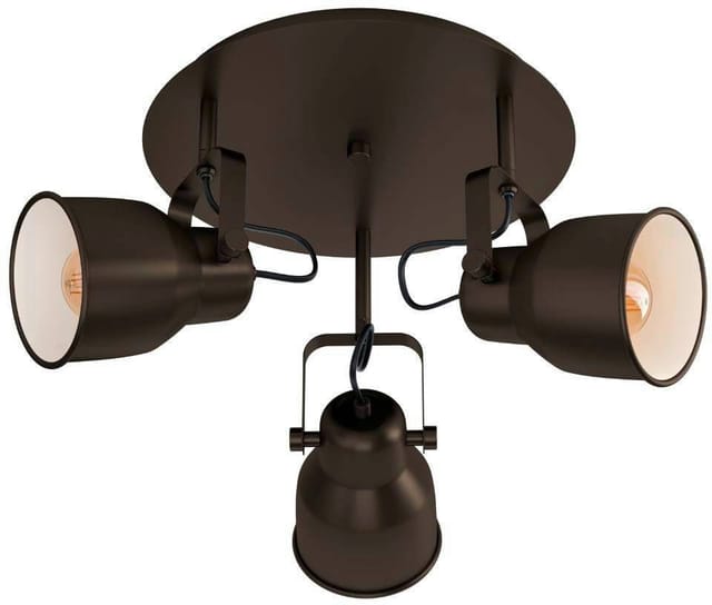 EGLO MITCHLEY SPOT RONDEL 3XE27 Ø500 SCHWARZ